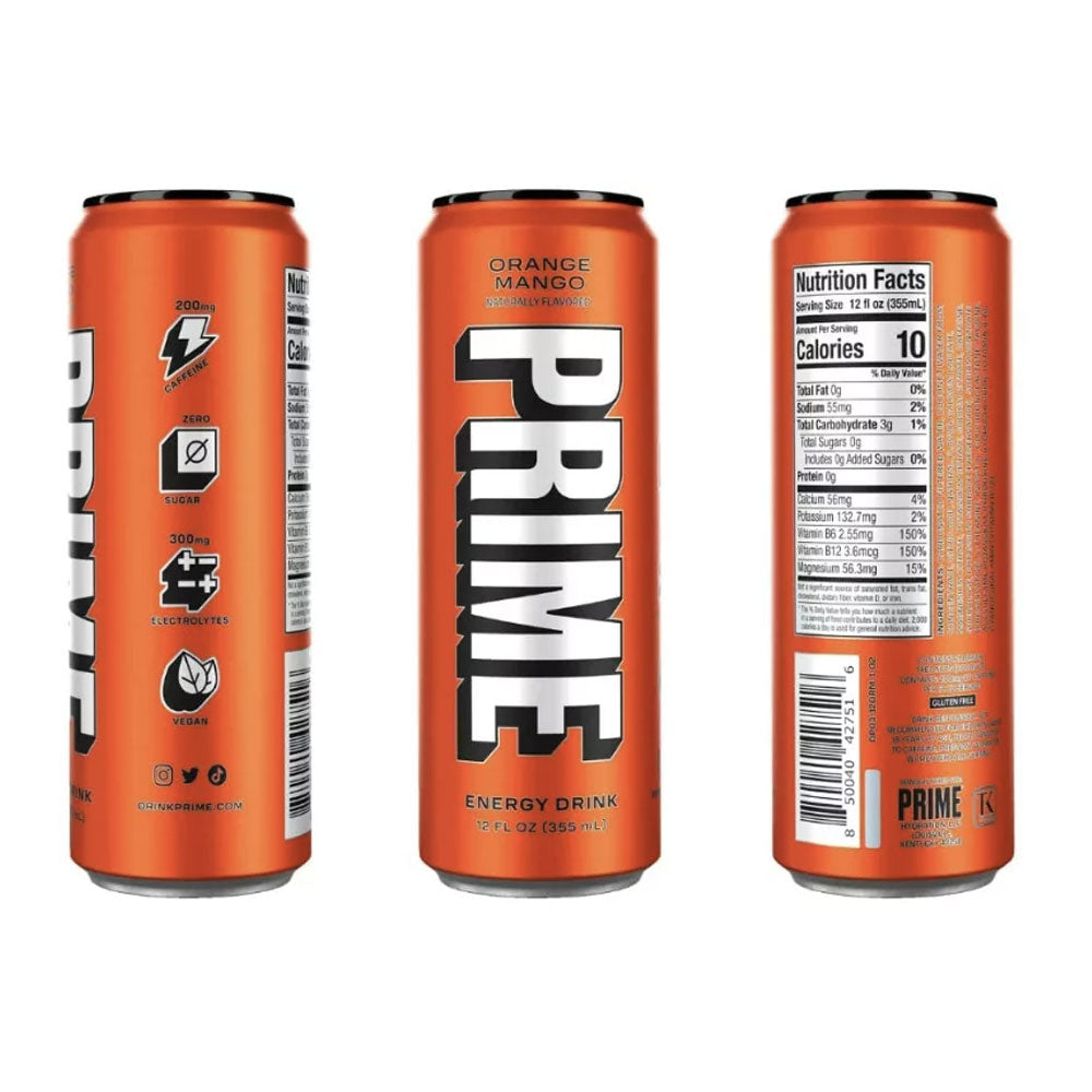 Prime Energy - Orange Mango 12oz