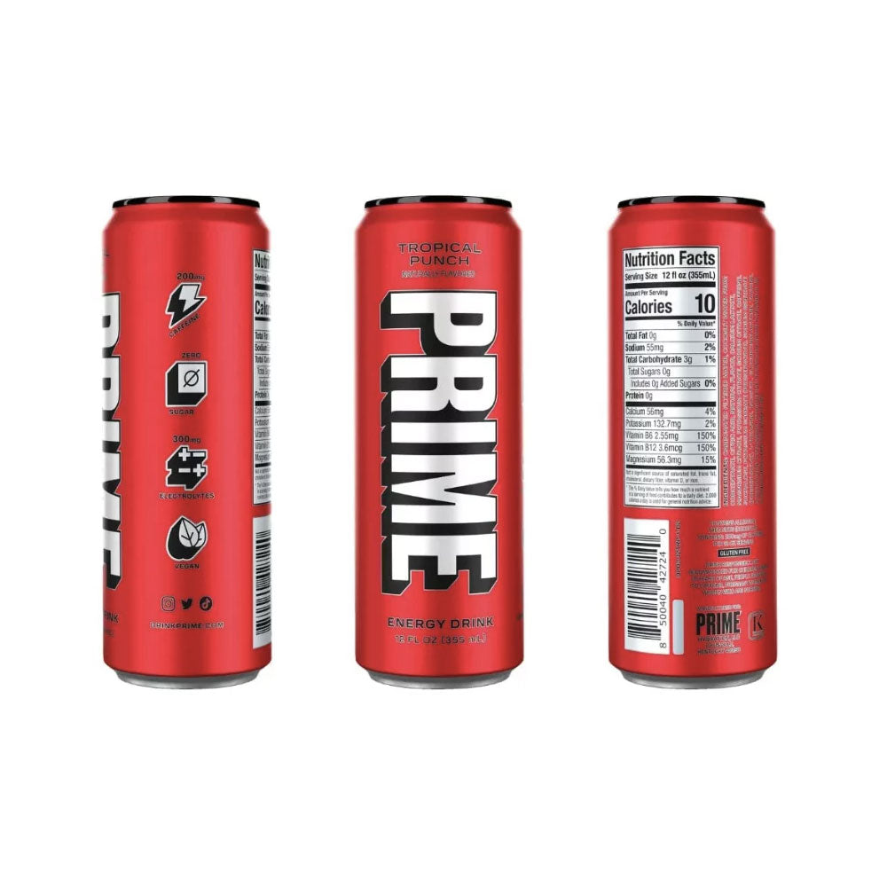 Prime Energy - Tropical Punch 12oz