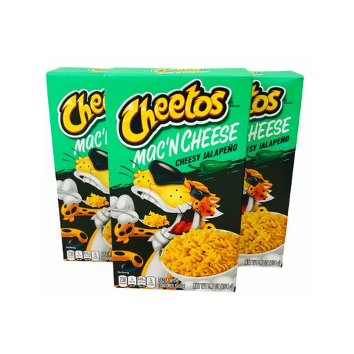 Cheetos Cheesy Jalapeno Mac N Cheese Pasta 5.7 oz Box