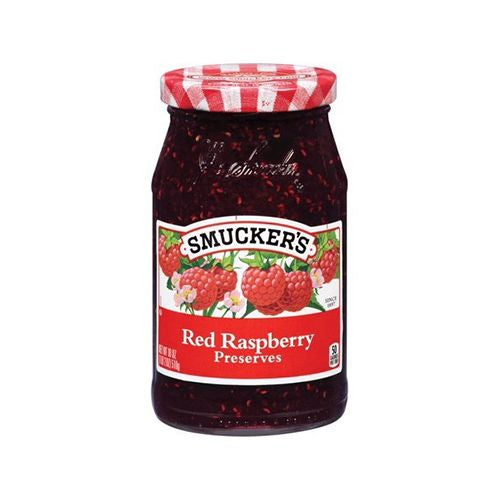 Smucker's Red Raspberry Preserves, 12 Ounces