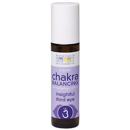 Aura Cacia Chakra Balancing Aromatherapy Roll-on - Insightful Third Eye