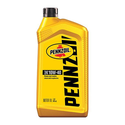 Pennzoil Conventional 10W-40 Motor Oil 1-Quart