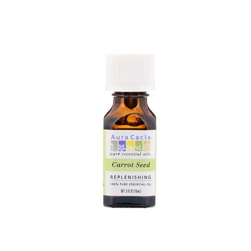Pure Essential Oil Carrot Seed 0.5 fl oz (15 ml) Aura Cacia
