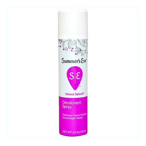 Summer s Eve Island Splash Daily Refreshing Feminine Spray pH balanced 2 oz