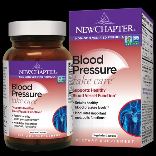 New Chapter Blood Pressure Take Care Vegetarian Capsules 30 Ct