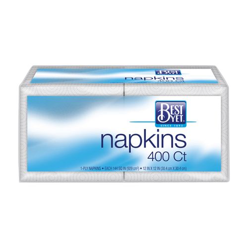 Best Yet 1 Ply Napkins - 400 Ct