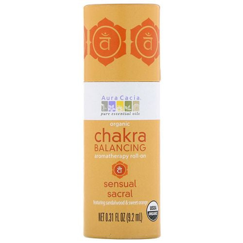 Aura Cacia Chakra Balancing Aromatherapy Empowering Solar Plexus 0.31 oz