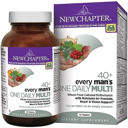 40+ Every Man s One Daily By New Chapter - 72 Tablets