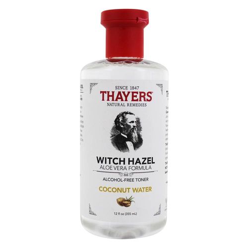 Thayers 234668 12 oz Witch Hazel with Aloe Vera Toner Alcohol Free Coconut Water