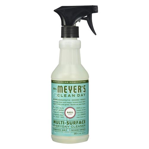 Mrs. Meyer’s Clean Day Multi-Surface Everyday Cleaner  Basil Scent  16 Ounce Bottle