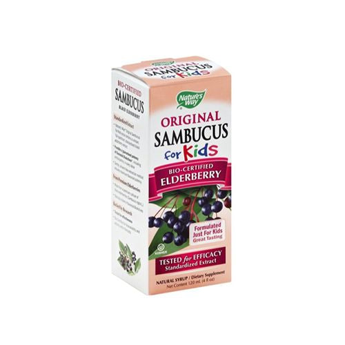 Sambucus Elderberry Immune Syrup* for Kids Elderberry Syrup 4 fl oz