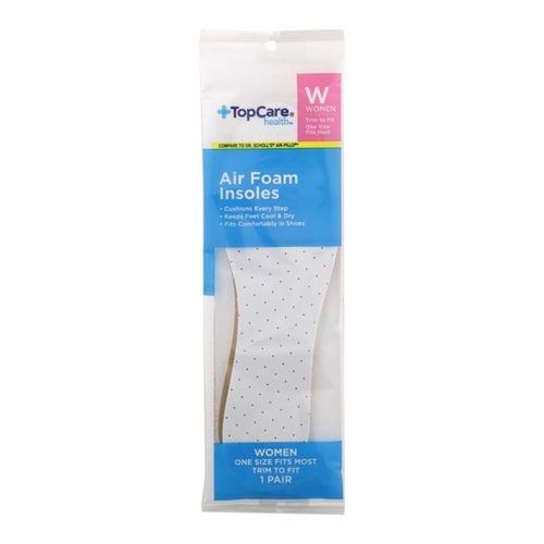 Top Care New Women?s Air Foam Insoles One Size As In Photos See Photos Insole