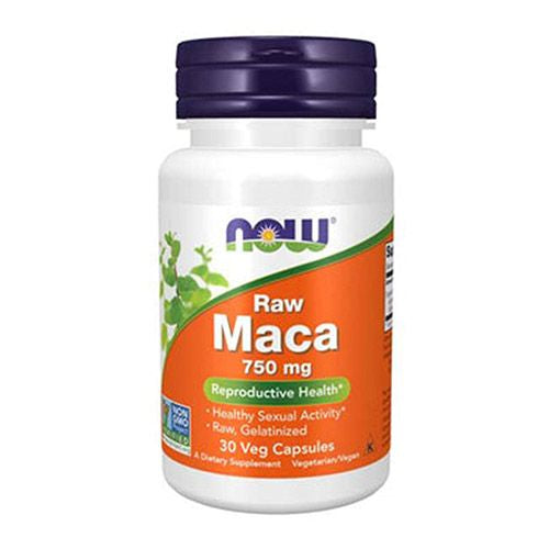 Now Foods Raw Maca Capsules 750 Mg 90 Ct