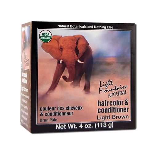 Light Mountain Hair Color Light Brown 4 Oz