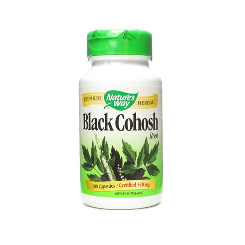 Nature s Way Black Cohosh Root 540 mg Non-GMO Project Verified Tru-ID? Certified 100 Ct