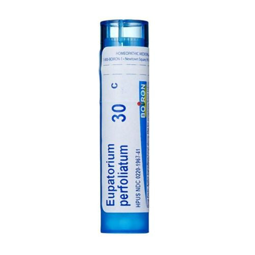 Boiron Eupatorium Perfoliatum 30C Homeopathic Medicine for Stiffness And Bone Pain Associated With Flu Symptoms 80 Pellets