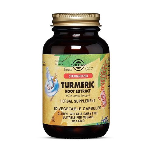Solgar Turmeric Root Extract 60 Veg Caps