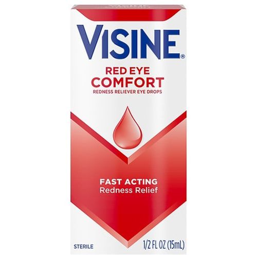Visine Red Eye Comfort Redness Relief Eye Drops 0.5 fl. oz