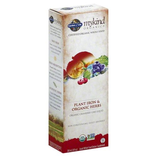 Garden of Life Garden of Life MyKind Organics Plant Iron & Organic Herbs 8 oz