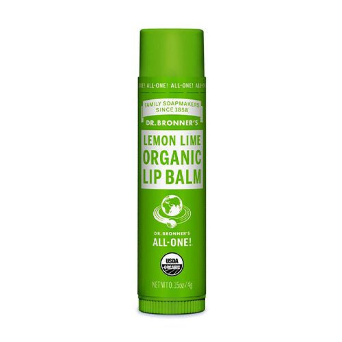 Dr. Bronner s Organic Lip Balm Lemon Lime 0.15 OZ