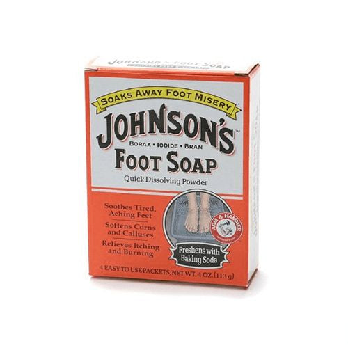 Johnson & Johnson Foot Soap, 4 Ounce