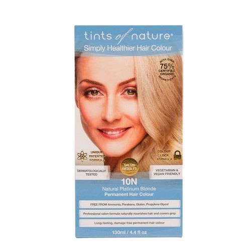 Permanent Color-10N Natural Platinum Blonde Tints of Nature 4.4 oz Liquid