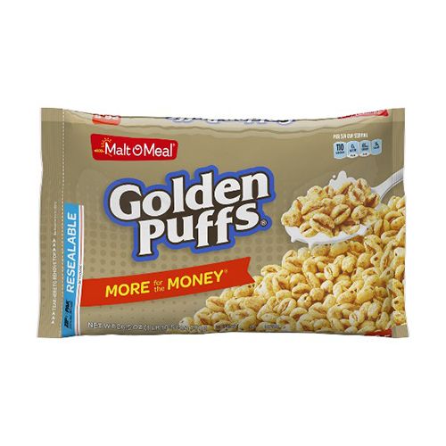 GOLDEN PUFFS CEREAL, GOLDEN PUFFS