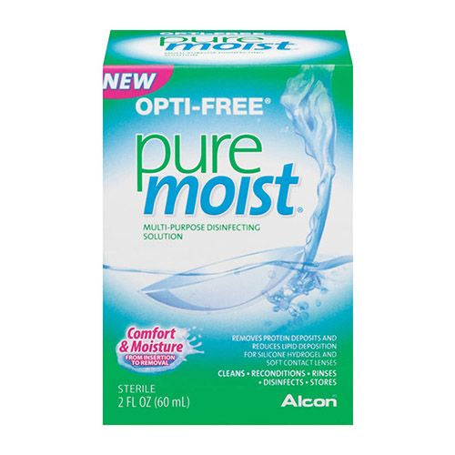 Opti-Free Pure Moist Multi-Purpose Disinfecting Solution Travel Pack 2 oz.