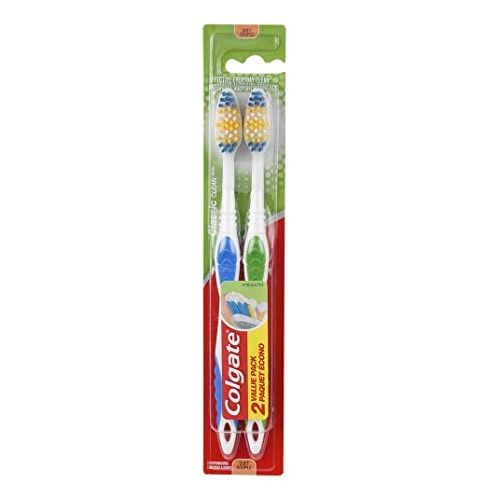 Colgate Classic V-Shaped Bristles Toothbrush Value Pack 2 Ct