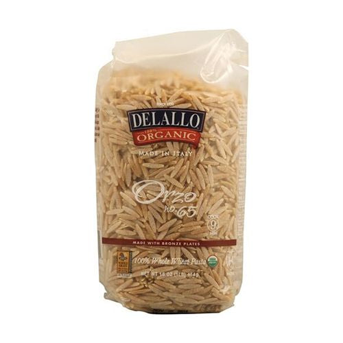 ORZO NO. 65, WHOLE WHEAT PASTA