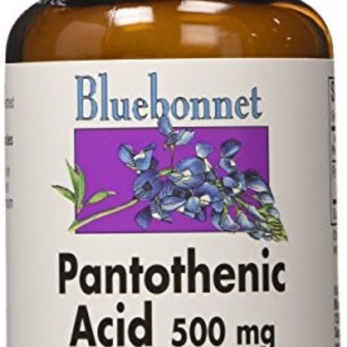 Bluebonnet Pantothenic Acid 500 Mg 90 Ct