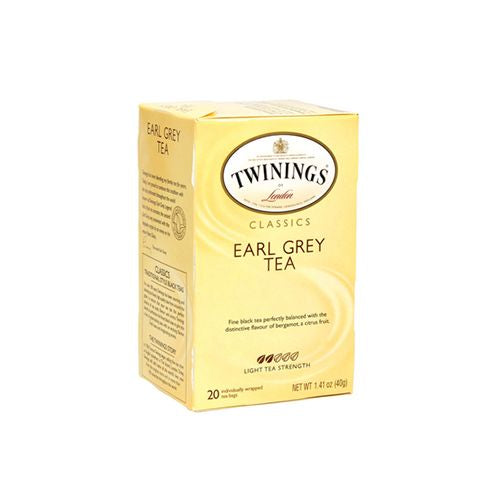 Twinings of London Earl Grey Black Tea Bags 20 Ct., 1.41 oz.