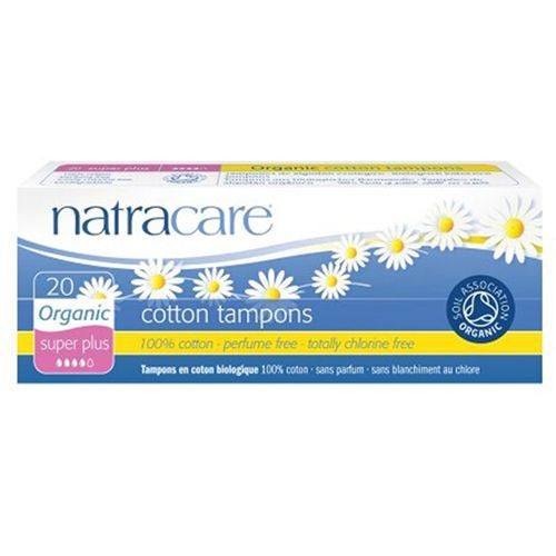 Natracare, Tampon Sup Pls Non App - 20pc