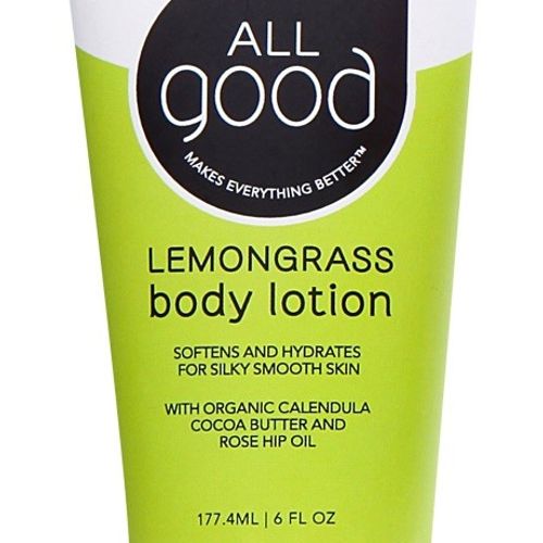 All Good Body Lotion Lemongrass 6 Oz