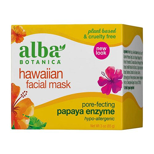 Alba Botanica Pore-Fecting Papaya Enzyme Hawaiian Facial Mask 3 oz.