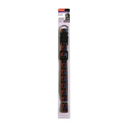 Hartz 14-20 Medium Adjustable Dog Collar Fashion Colors Will Vary