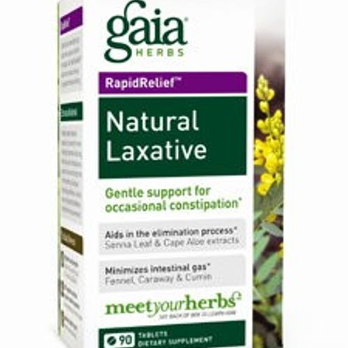 Gaia Herbs Natural Laxative 90 ct Tablets