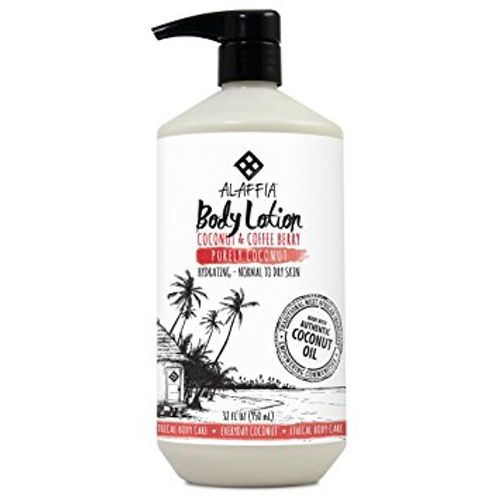 Alaffia - EveryDay Coconut - Hydrating Body Lotion Purely Coconut 32 Ounces