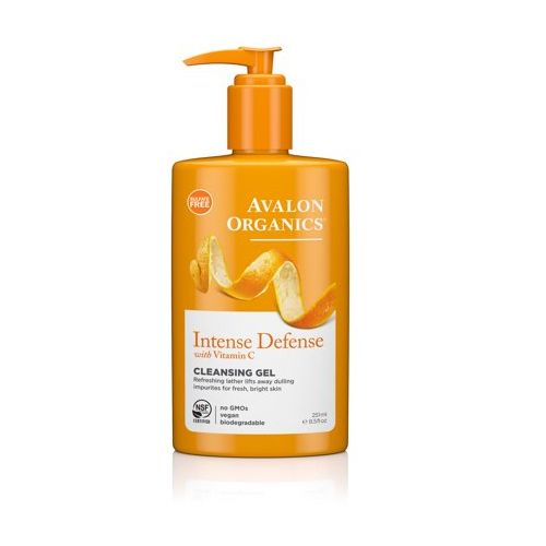 Avalon Organics Intense Defense Cleansing Gel with Vitamin C 8.5 fl oz