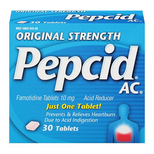 Pepcid AC Original Strength for Heartburn Prevention & Relief 30 Ct