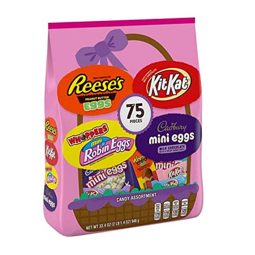 Hershey's Easter Assorted Chocolate Variety Pack - 33.4oz/75ct