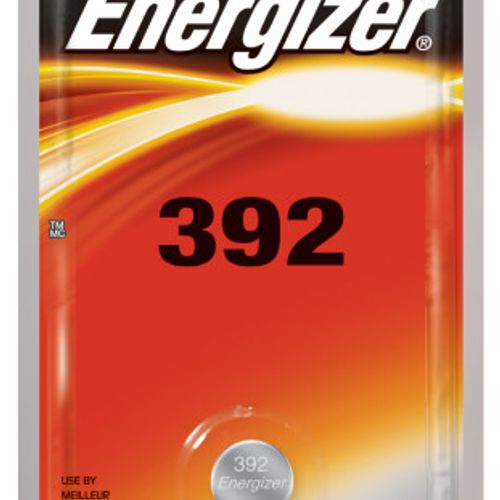 Energizer 392 Silver Oxide Button Battery, 1 Pack