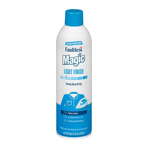Faultless Magic Light Finish Ironing Spray Sizing 20 oz