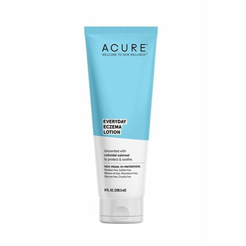 Acure Everyday Eczema Lotion 100% Vegan for Sensitive & Easily Irritated Skin 2% Colloidal Oatmeal & Cocoa Butter, Unscented, 8 Fl Oz (B07PGHHWKB)