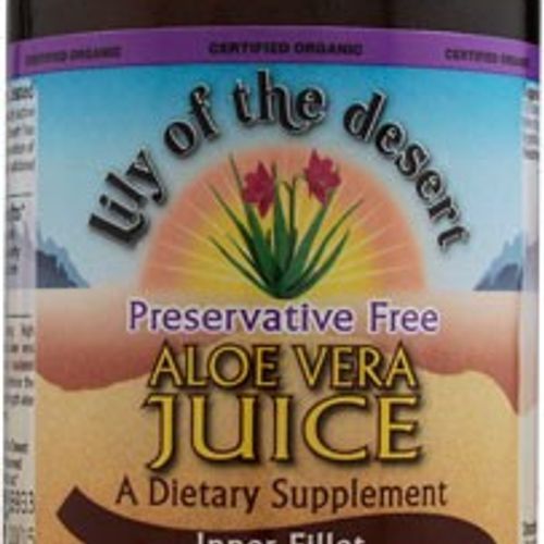 Aloe Vera Juice Inner Fillet 16 fl oz (473 ml) Lily of the Desert
