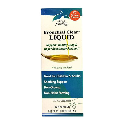 EuroPharma Terry Naturally Bronchial Clear Liquid 3 4 fl oz 100 ml