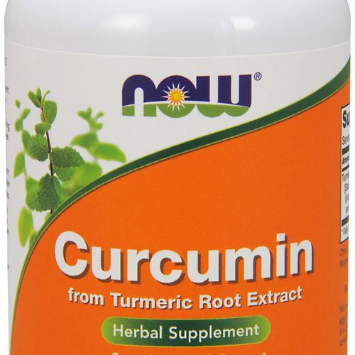 NOW Supplements Turmeric Curcumin Derived from Turmeric Root Extract 95% Curcuminoids Herbal Supplement 60 Veg Capsules