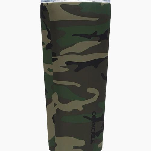Corkcicle Classic 24 Oz Stainless Steel Tumbler w/ Lid Camouflage