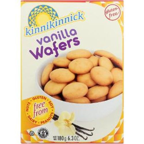 KINNIKINNICK FOODS, WAFERS, VANILLA