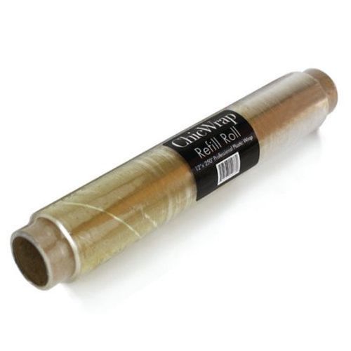 ChicWrap Plastic Wrap Refill Roll - 12 Inch X 250 Feet - Professional Grade Disposable Plastic Wrap - Creates Air-Tight Seal to Lock in Freshness